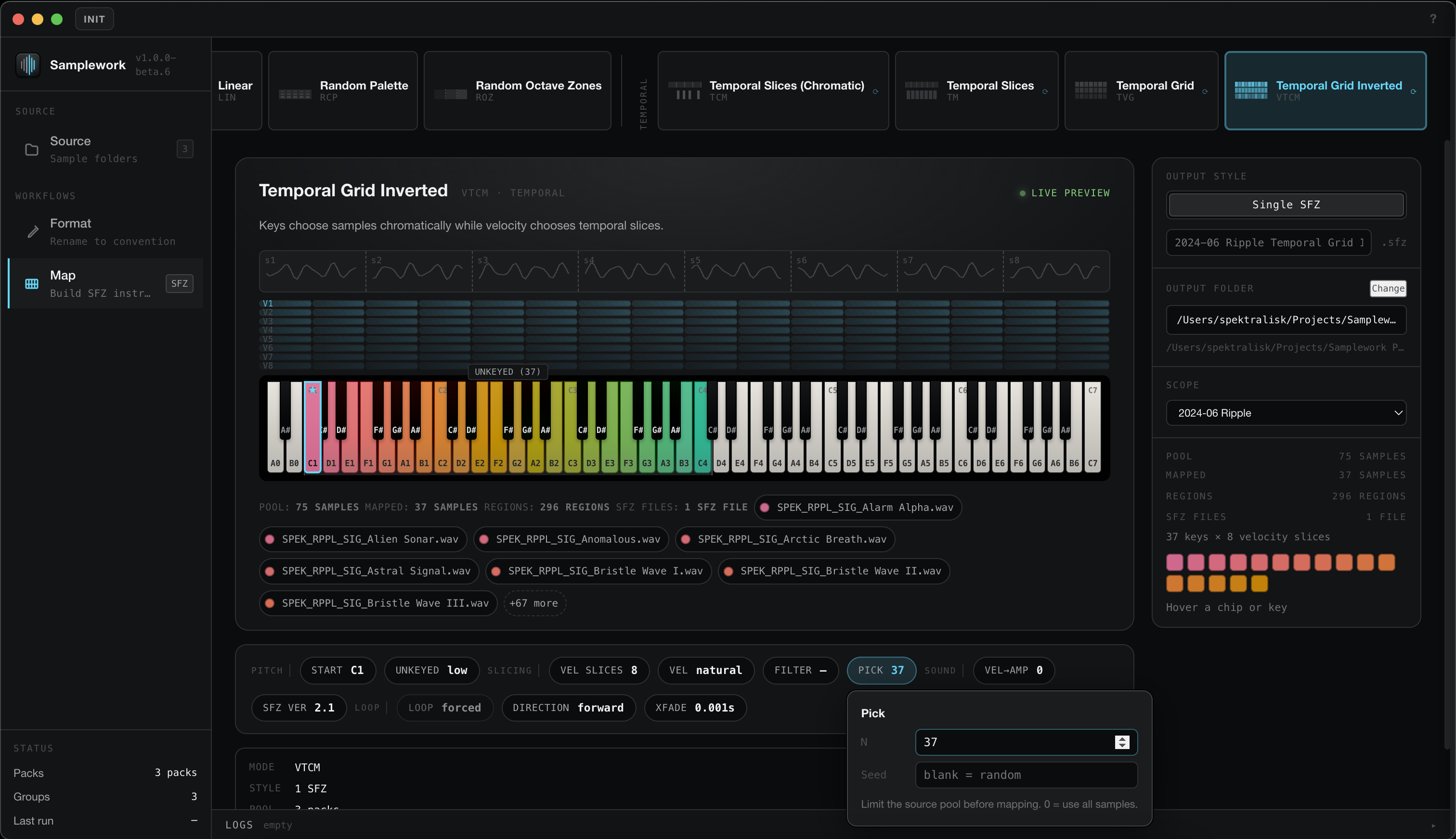 Samplework screenshot 3